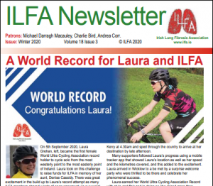 Image showing the front of an ILFA Newsletter